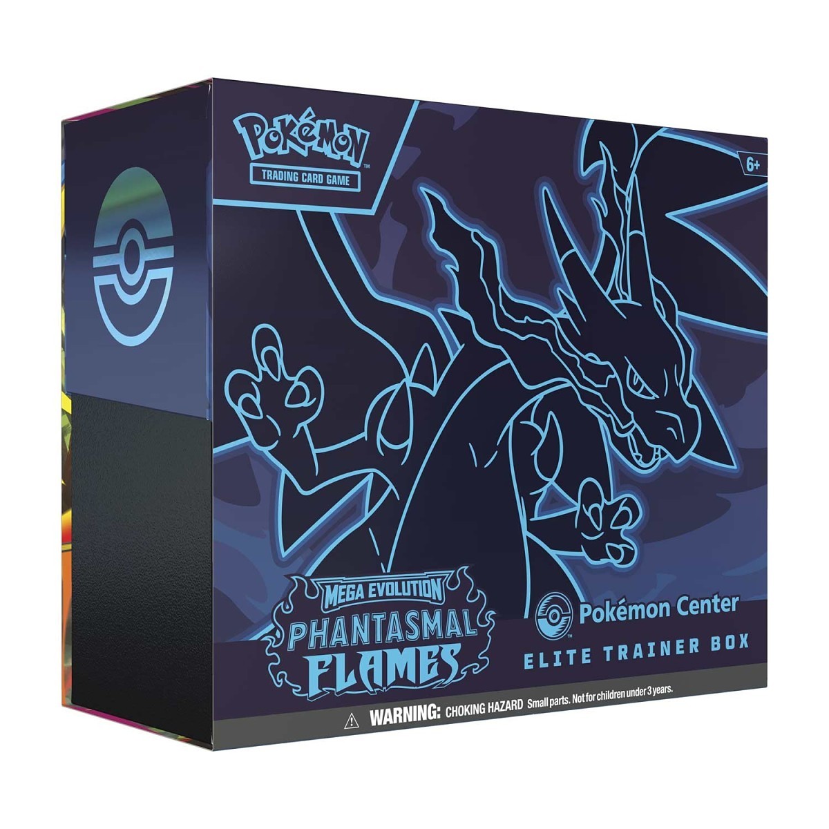 show all images Rated 4.9 out of 5 Read 914 Reviews | 18 Questions, 17 Answers Pokémon TCG: Mega Evolution-Phantasmal Flames Pokémon Center Elite Trainer Box