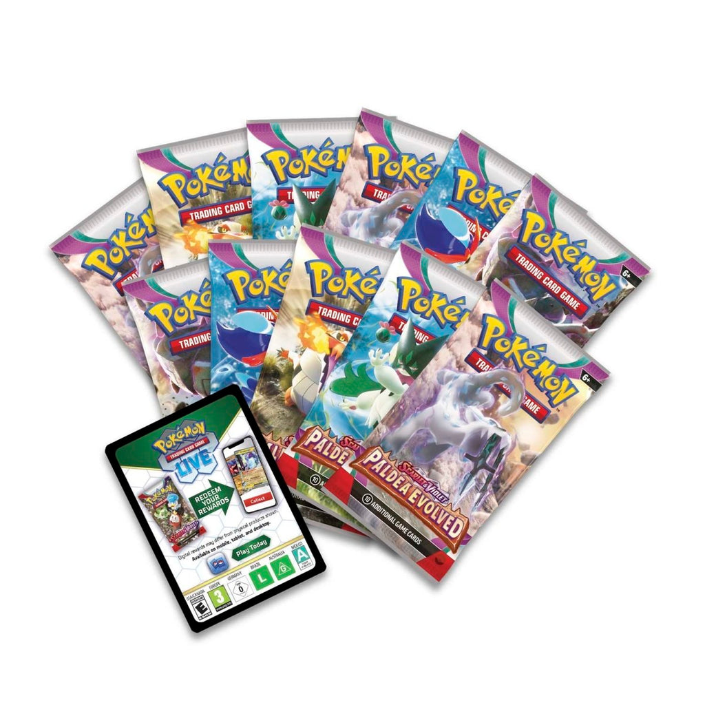 Pokémon TCG: Scarlet & Violet-Paldea Evolved Pokémon Center Elite Trainer Box