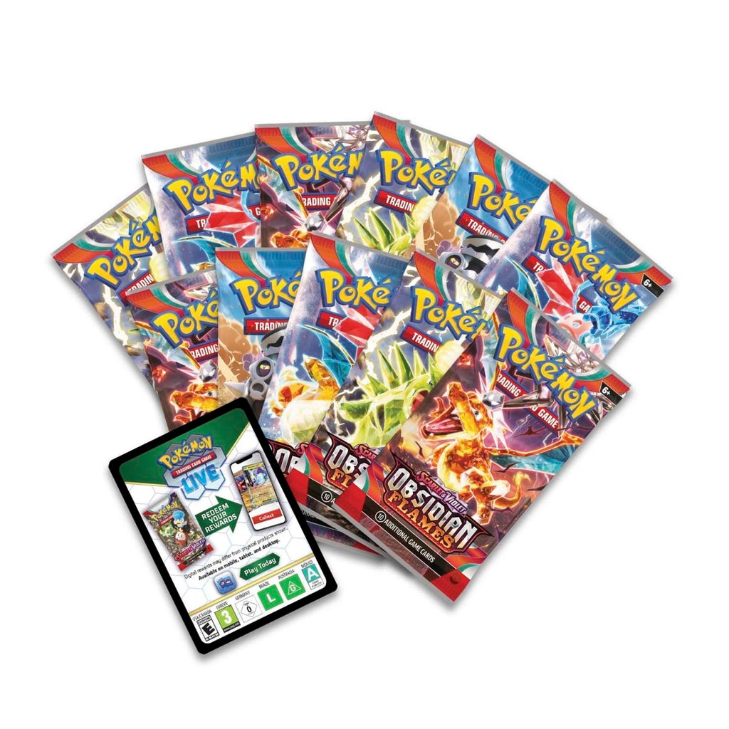 Pokémon TCG: Scarlet & Violet-Obsidian Flames Pokémon Center Elite Trainer Box