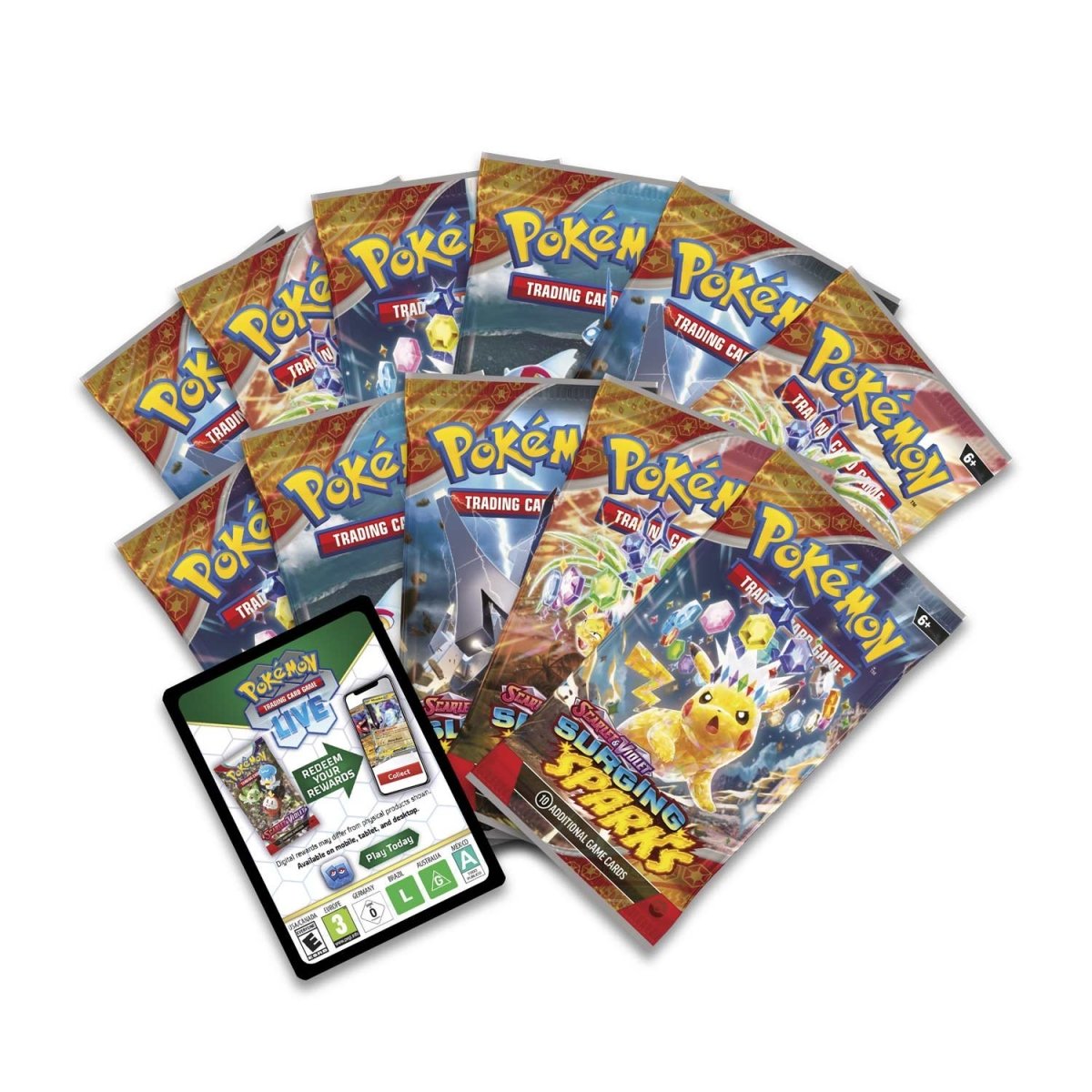 Pokémon TCG: Scarlet & Violet-Surging Sparks Pokémon Center Elite Trainer Box $59.99