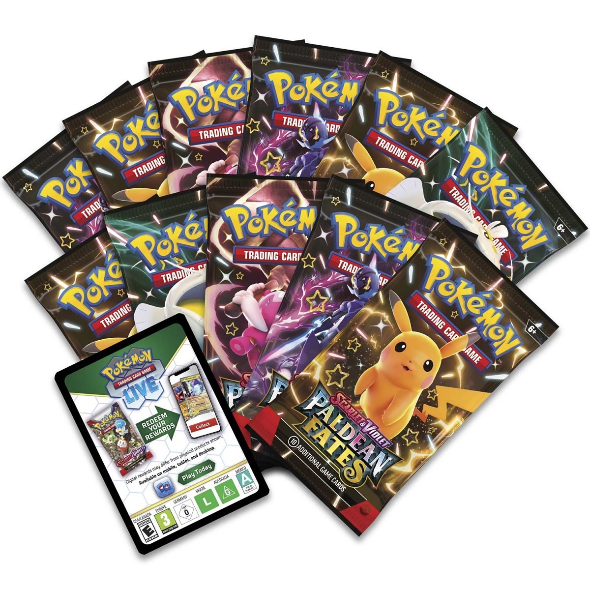 Pokémon TCG: Scarlet & Violet-Paldean Fates Pokémon Center Elite Trainer Box